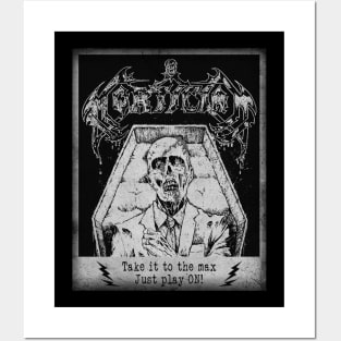 Mortician // Vintage Postcard Posters and Art